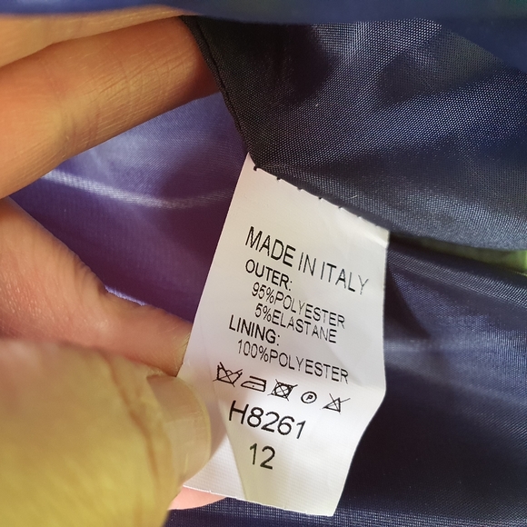 Boohoo Cropped Power Shoulder Pinstripe Blazer - Picture 6 of 10